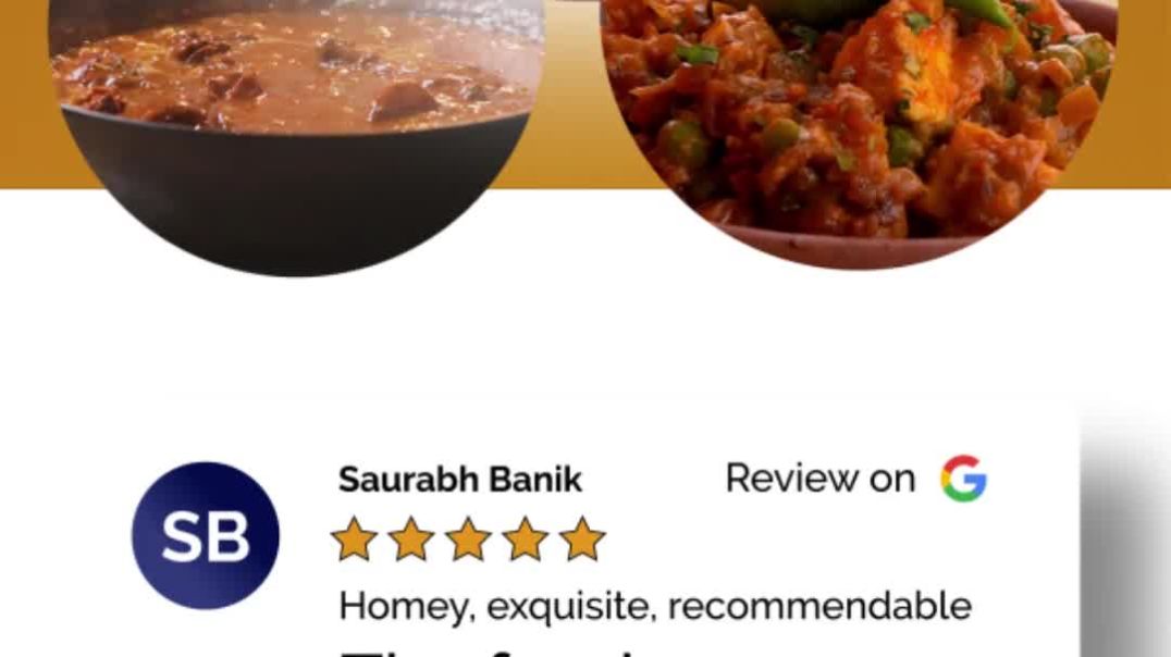 ⁣Maas Best Home Cooked Food Service Review on Google-Reel Version