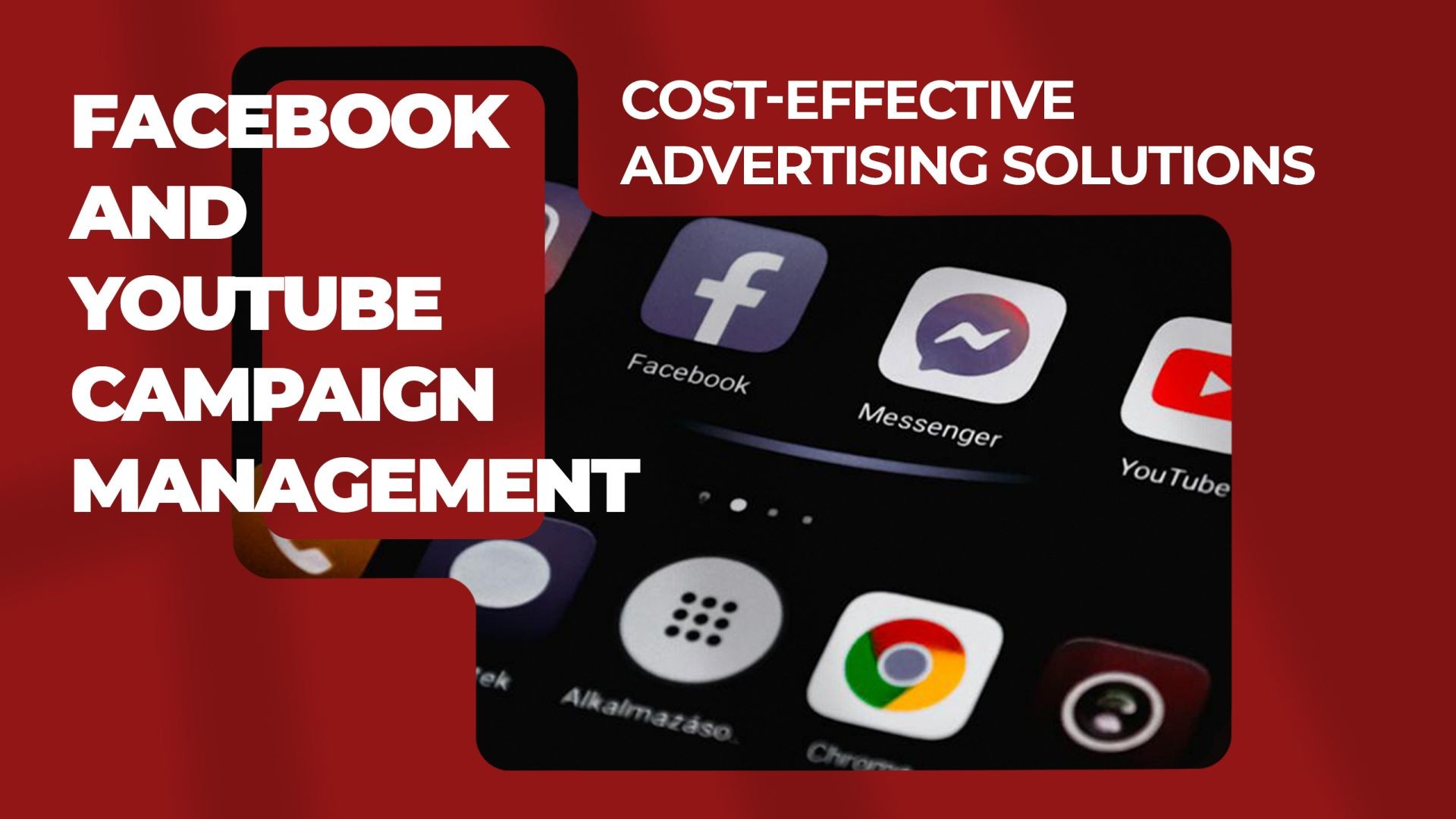 ⁣Facebook : Youtube Campaign Management