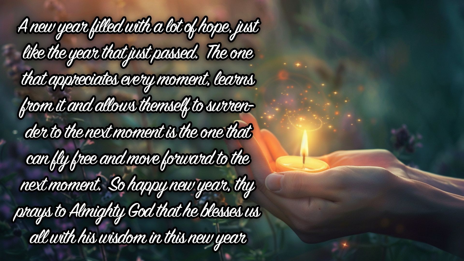 ⁣A new year filled with a lot of hope...| Quote 13 #spirituality #spiritual #quotes #quotes