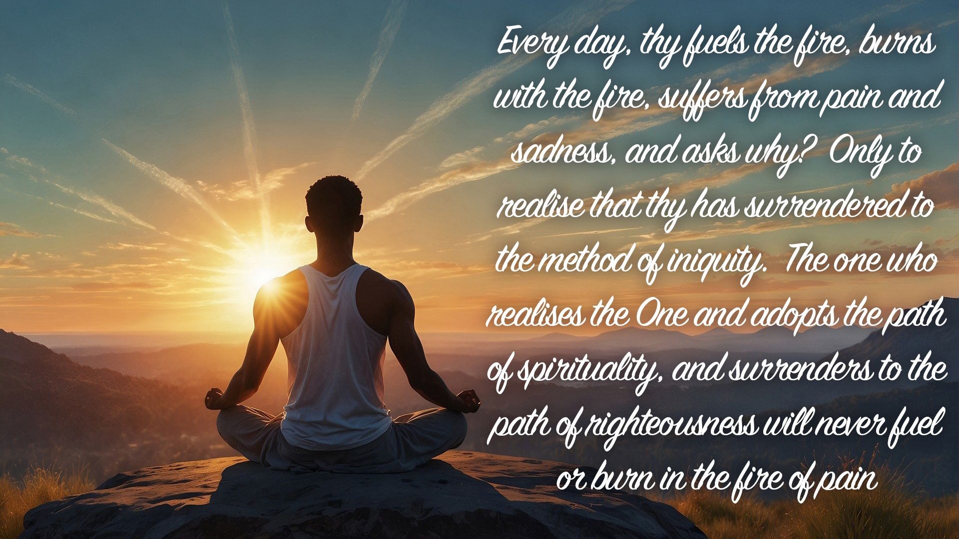 Every day, thy fuels the fire...| Quote 31#spirituality #spiritual #quotes #quotes