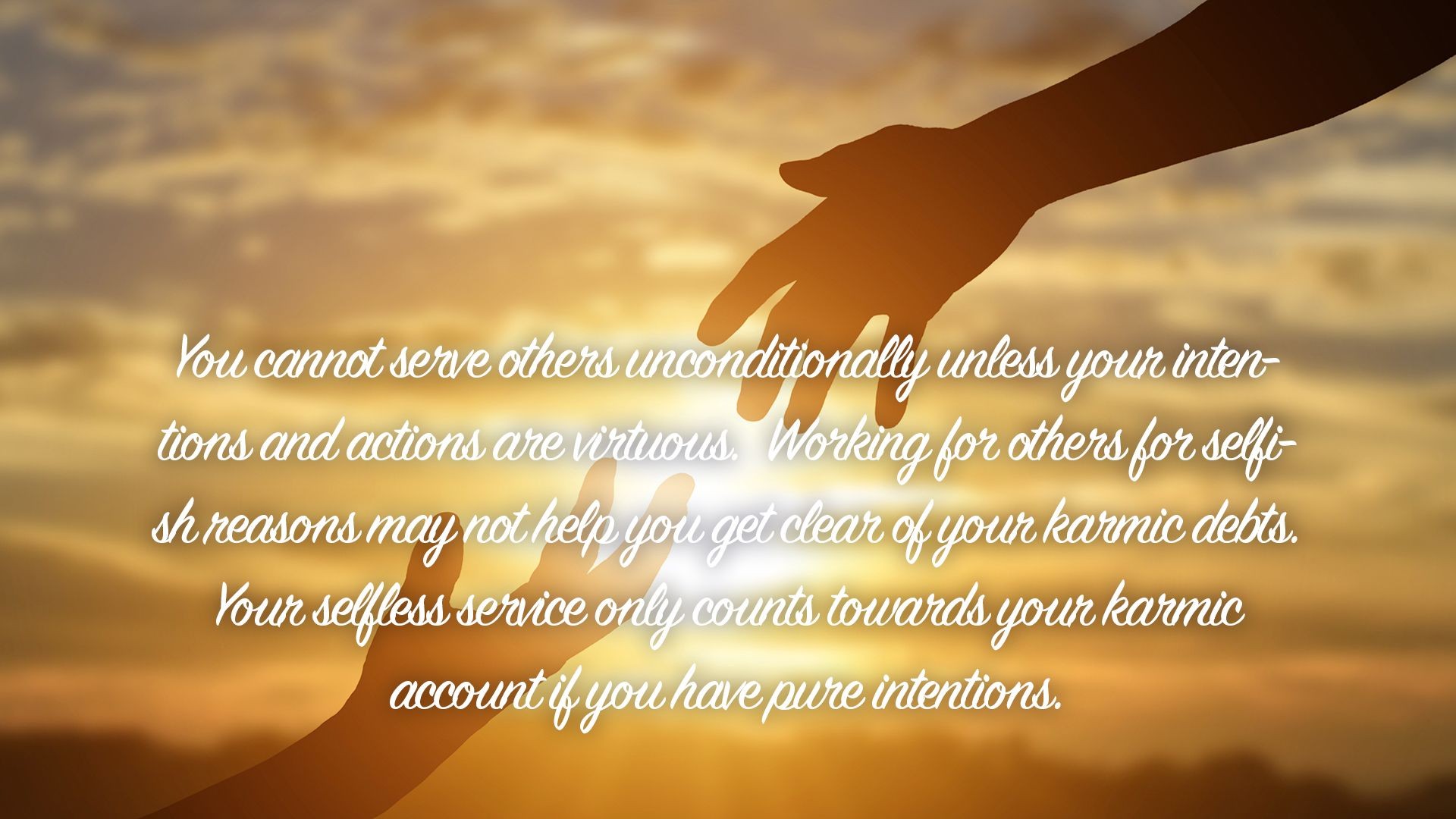 You cannot serve others unconditionally...| Quote 189#spirituality #spiritual #quotes #quotes