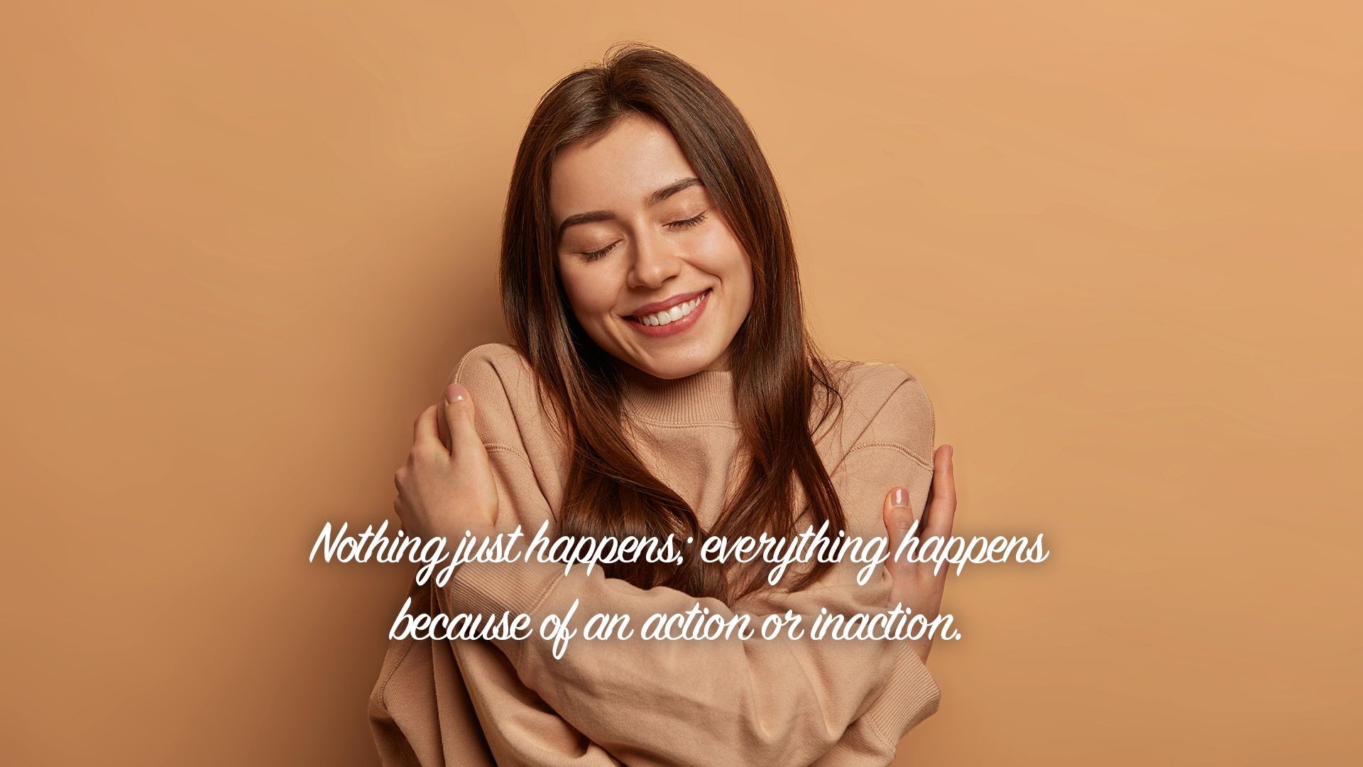 Nothing just happens; everything happens...| Quote 190#spirituality #spiritual #quotes #quotes