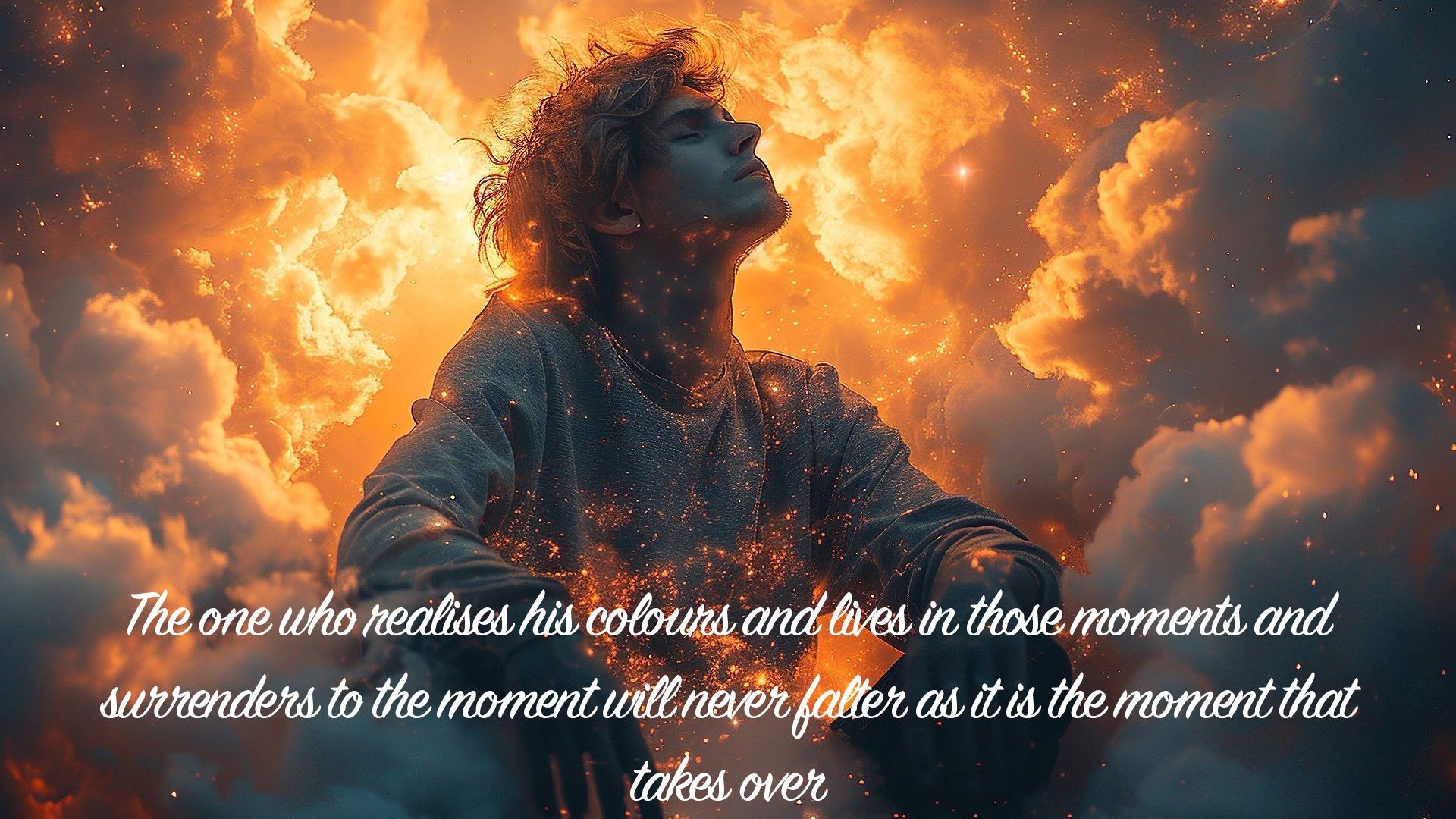 The one who realises his colours and lives...| Quote 16 #spirituality #spiritual #quotes #quotes