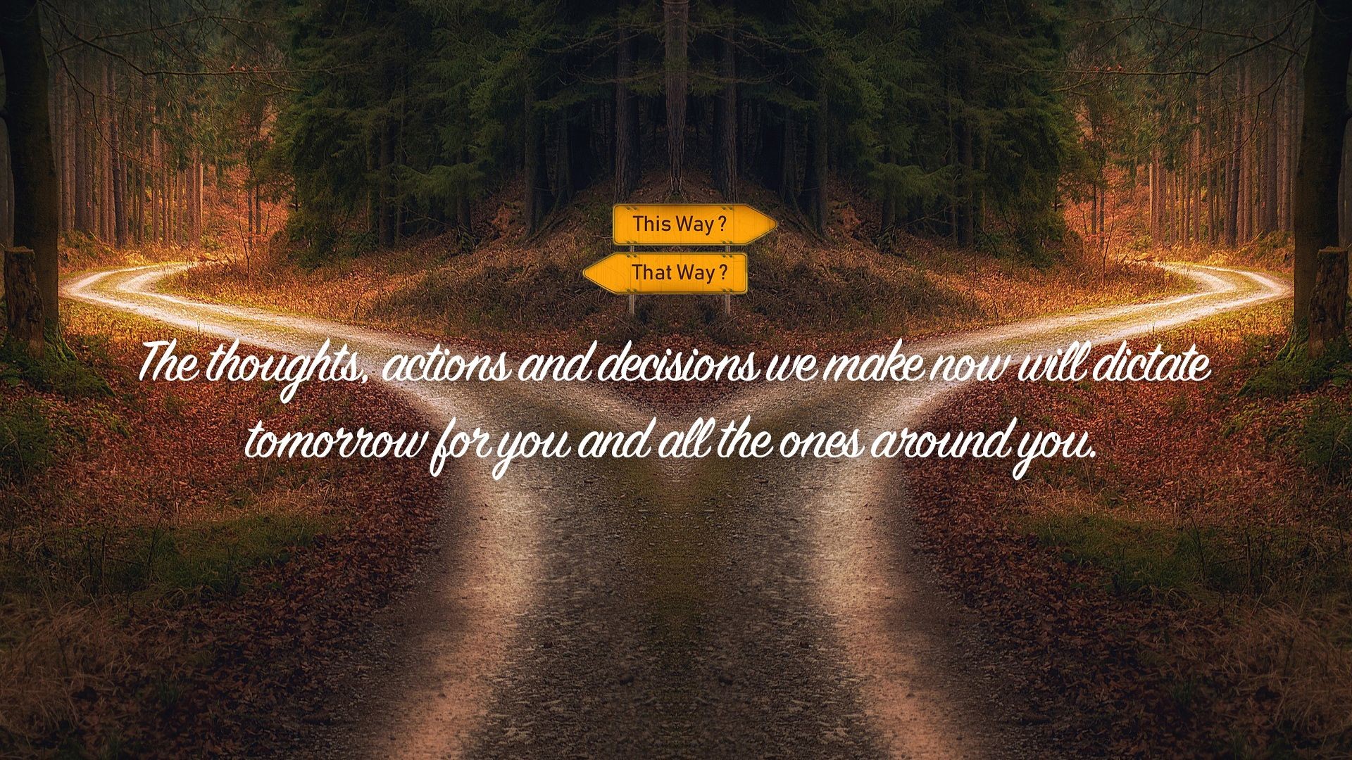 The thoughts, actions and decisions...| Quote 133 #spirituality #spiritual #quotes #quotes