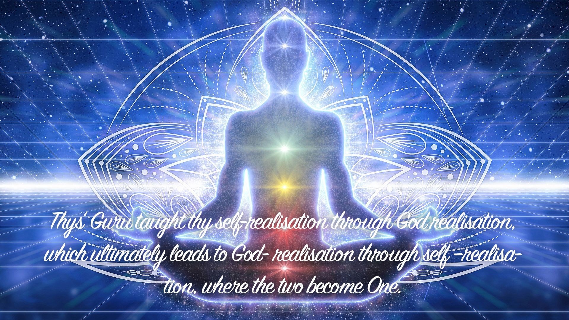 Thys’ Guru taught thy self-realisation...| Quote 116#spirituality #spiritual #quotes #quotes