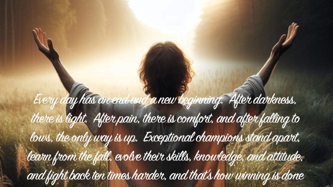 Every day has an end and a new beginning...| Quote 5 #spirituality #spiritual #quotes #quotes