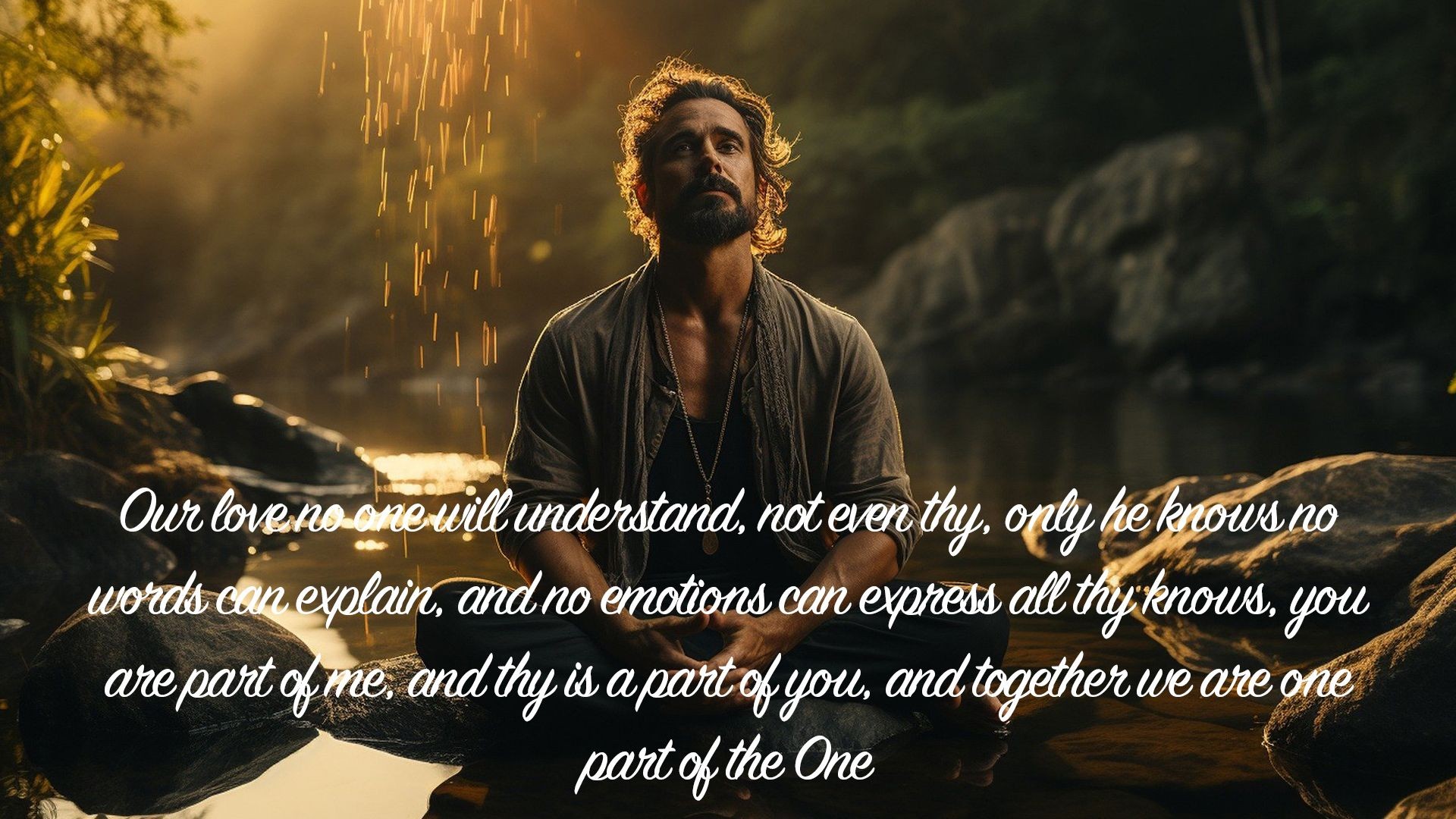 ⁣Our love no one will understand, not even thy...| Quote 15 #spirituality #spiritual #quotes #quotes