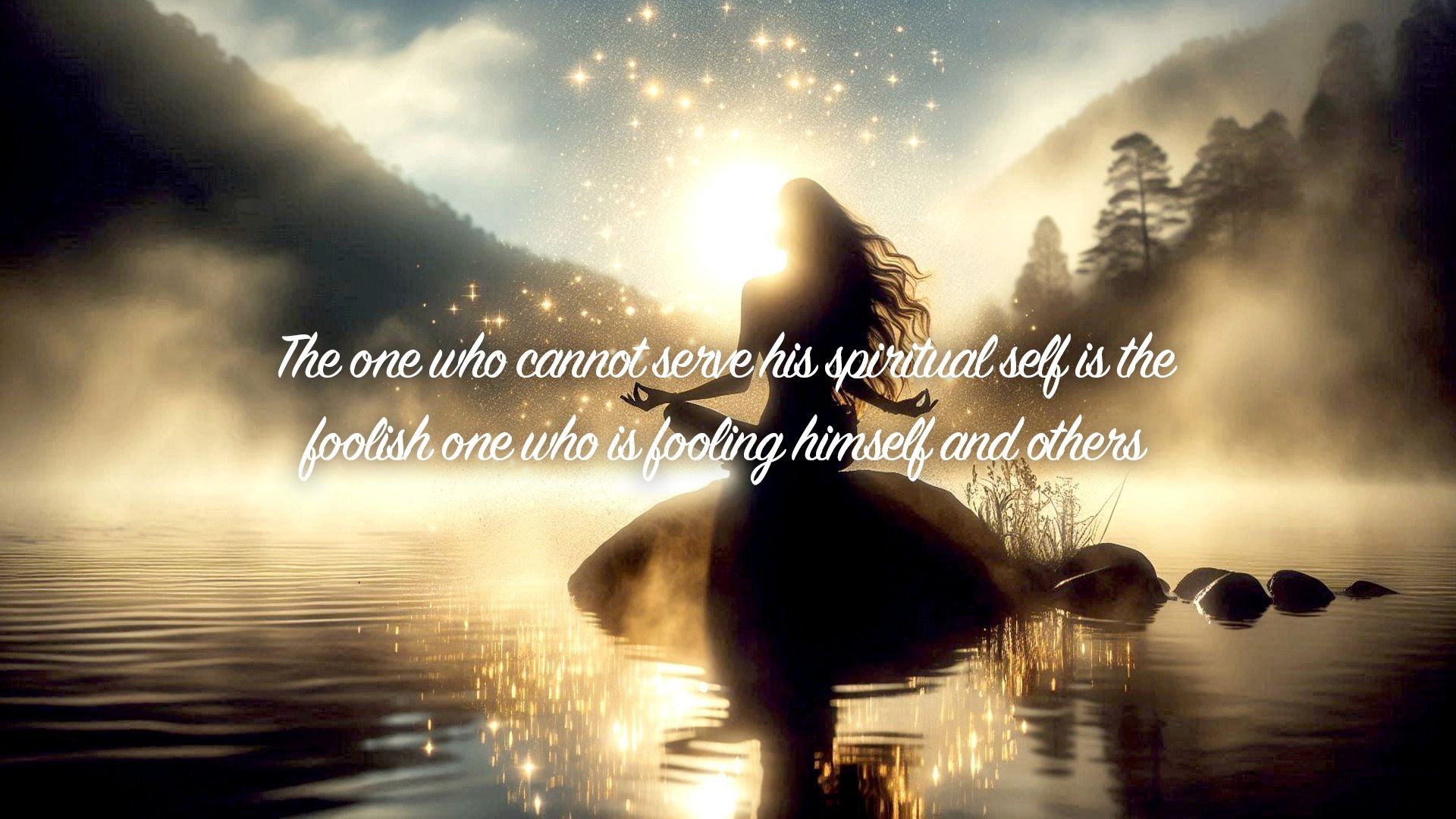 The one who cannot serve his spiritual self ...| Quote 155#spirituality #spiritual #quotes #quotes