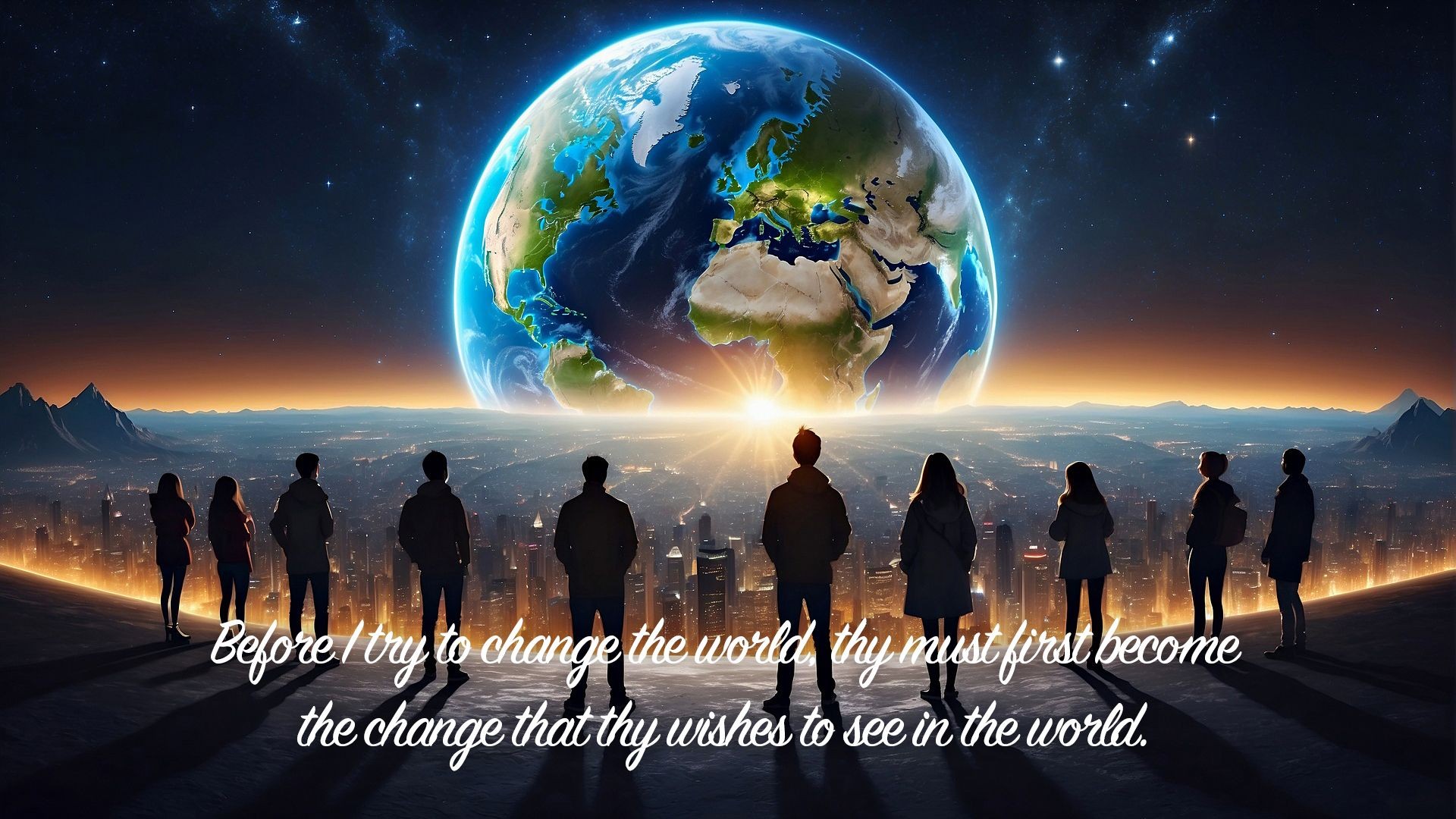 Before I try to change the world...| Quote 152#spirituality #spiritual #quotes #quotes