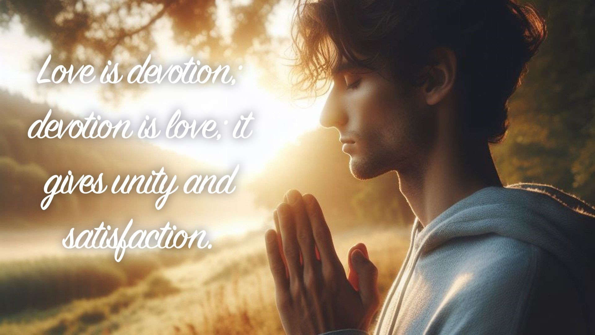 Love is devotion; devotion is love...| Quote 27 #spirituality #spiritual #quotes #quotes