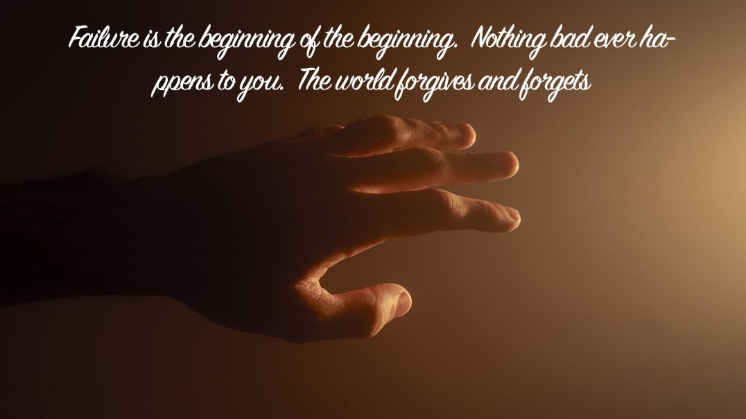 ⁣Failure is the beginning of the beginning...| Quote 6 #spirituality #spiritual #quotes #quotes