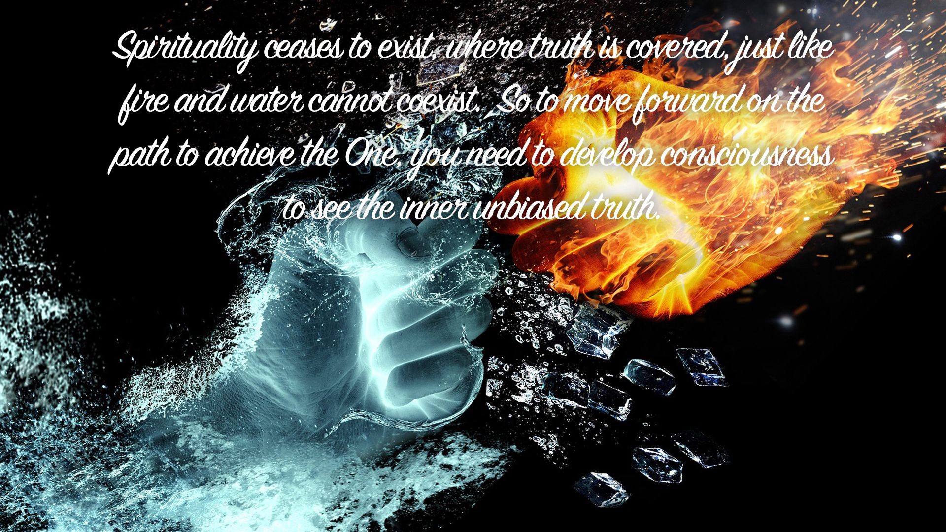 ⁣Spirituality ceases to exist, where truth is...| Quote 120#spirituality #spiritual #quotes #quotes