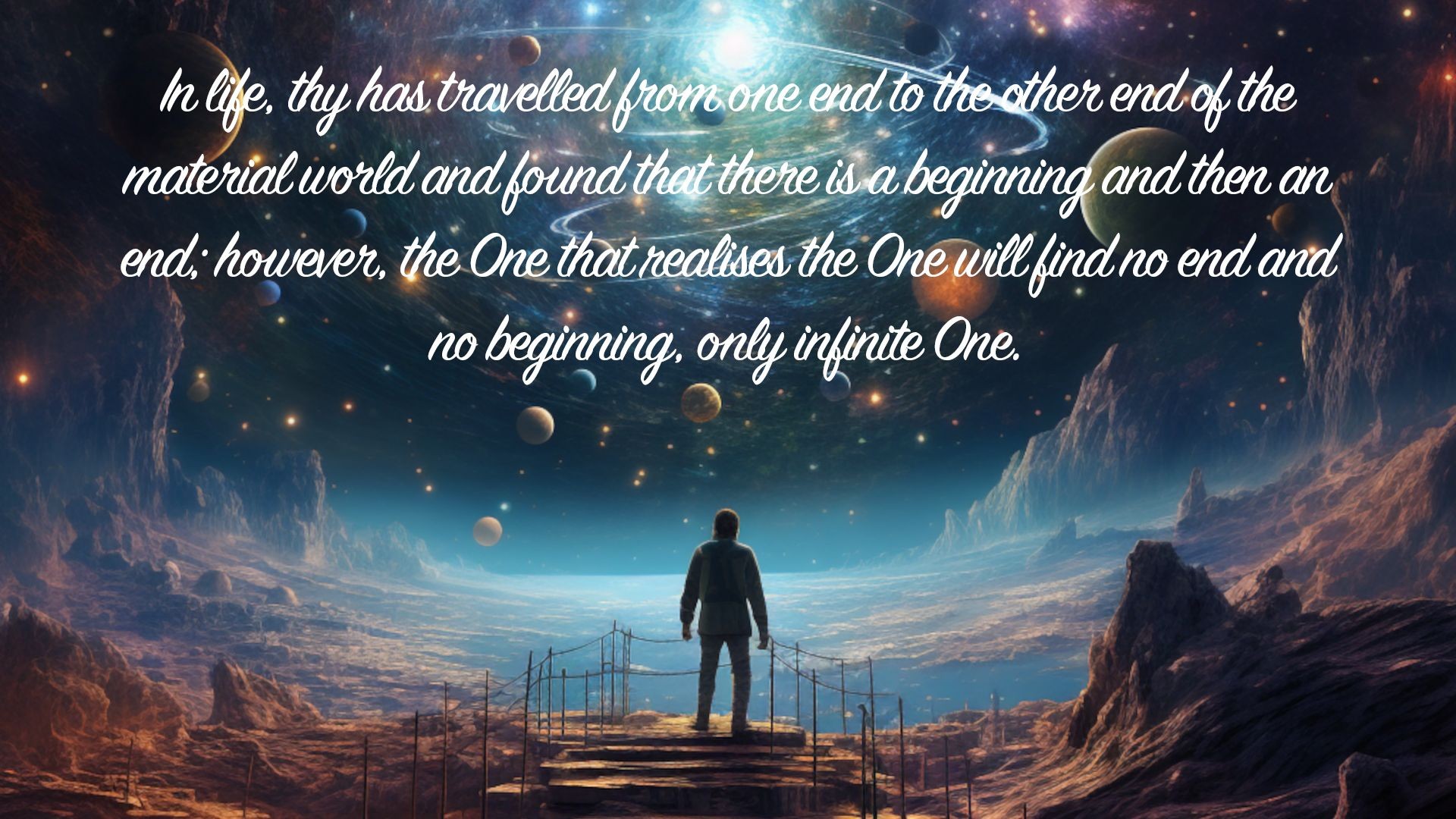 ⁣In life, thy has travelled from one end to...| Quote 8 #spirituality #spiritual #quotes #quotes