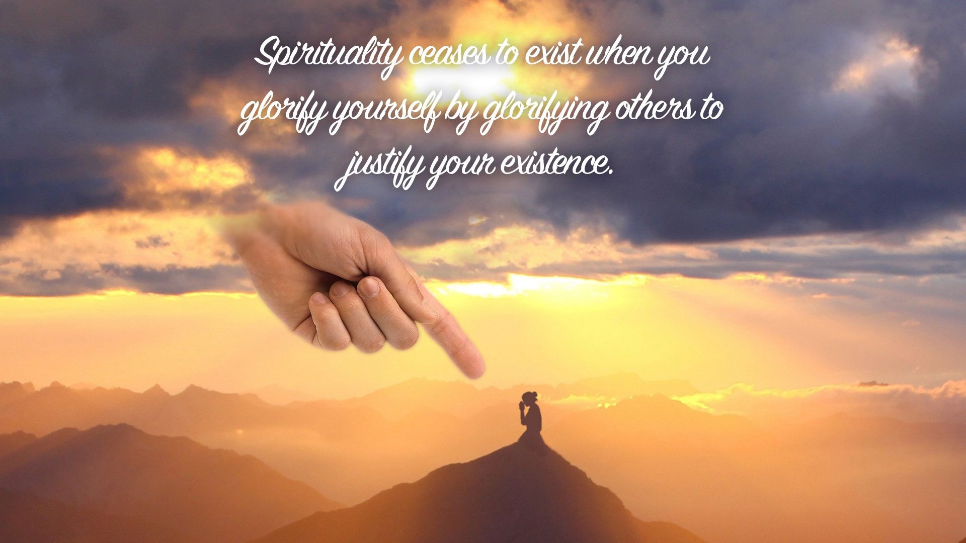 Spirituality ceases to exist when ...| Quote 139 #spirituality #spiritual #quotes #quotes